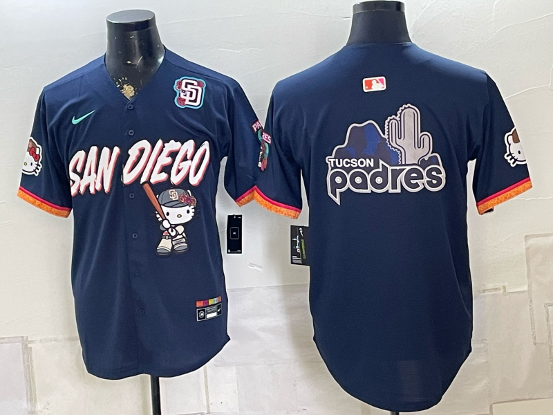 Men San Diego Padres blank blue Nike 2026 MLB Jersey 082800121